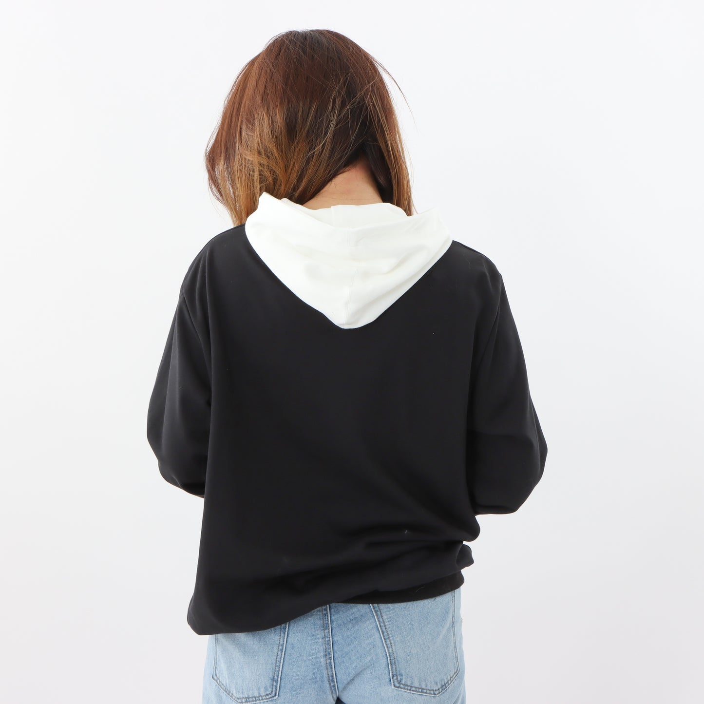 MOLUYUKA バイカラーパーカー for owners