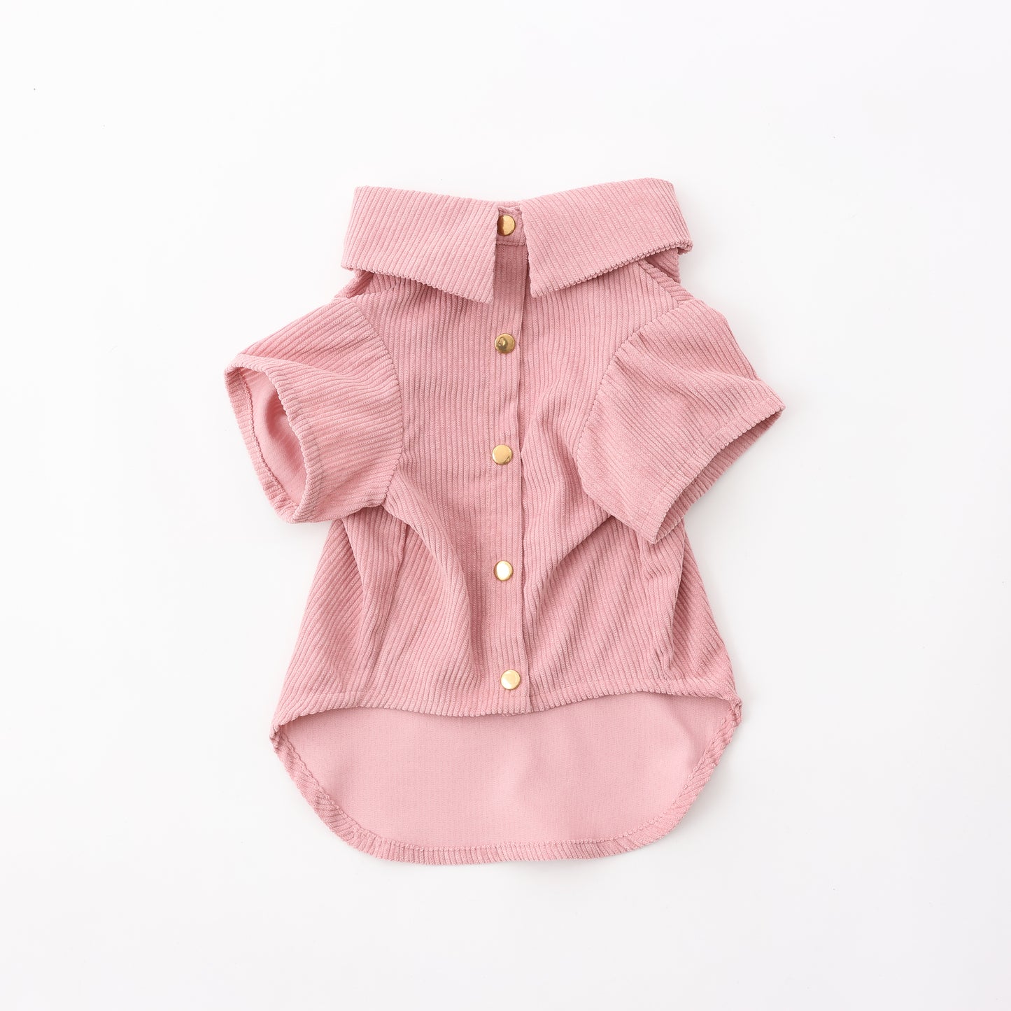 MOLUYUKA コーデュロイシャツ for pets