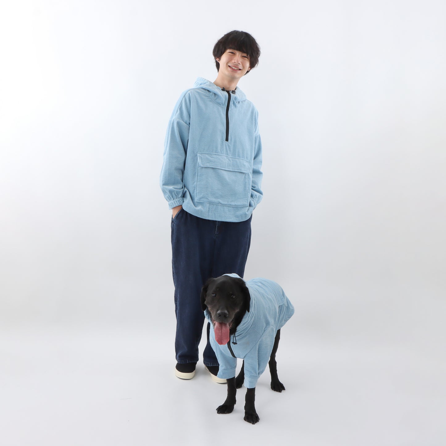 Corduroy blouson for pets