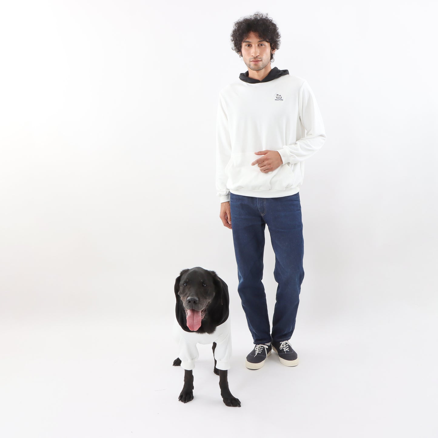 MOLUYUKA Bicolor Hoodie for owners