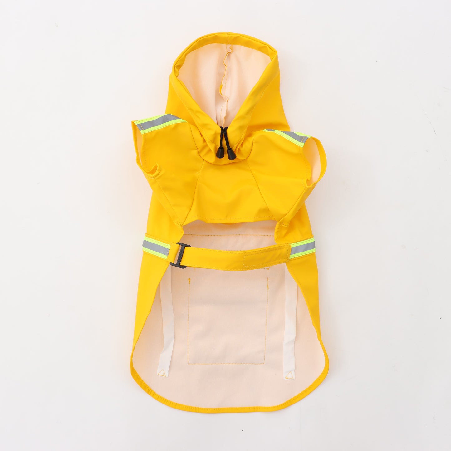 Raincoat with reflector for pets